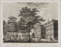 KG 07625
<br/>
Gezicht op 's Lands Zeemagazijn
<br/>
<em>Schouten, Hermanus Petrus (1747-1822)</em>